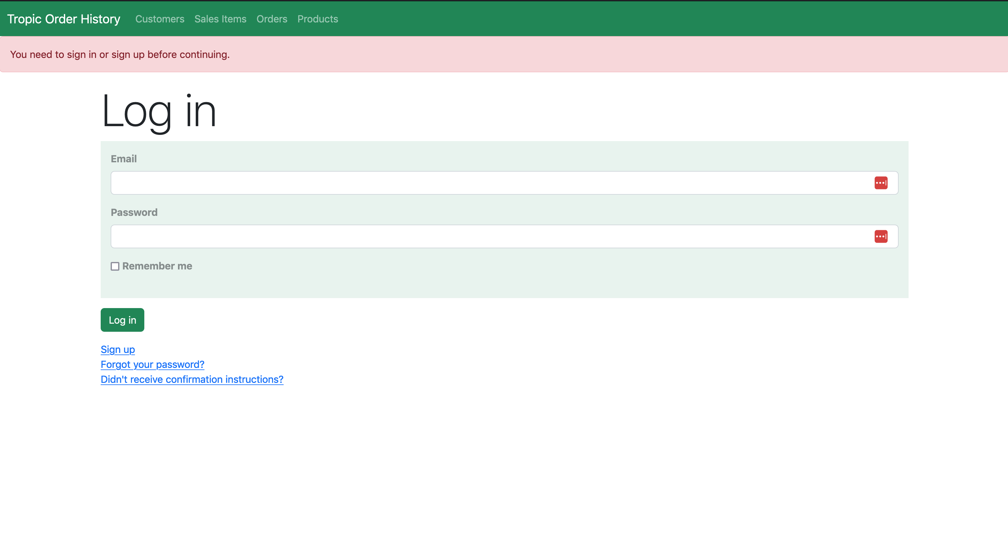 Tropic authentication